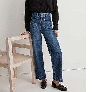 Madewell The Petite Perfect Vintage Jean in Keller Wash: Pocket Edition
